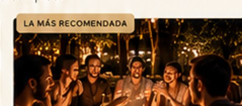 Imagen conceptual de reunión nocturna